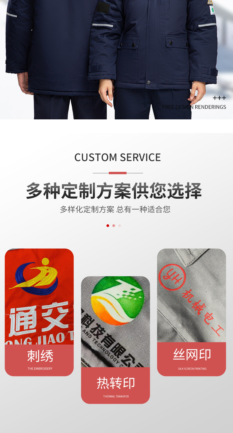 8855S防酸堿中長(zhǎng)一體棉衣